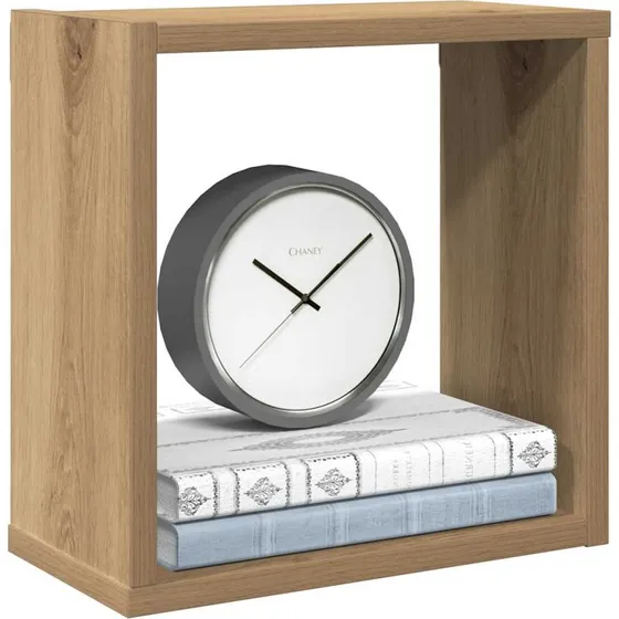 vidaXL Væghylder 6 stk. 30x15x30 cm Kubeformet Konstrueret Træ Kunsteg