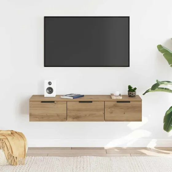 vidaXL Vægskab 102x30x20 cm Konstrueret Træ