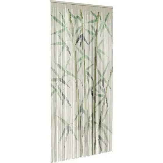 vidaXL Insektgardin Bambus Print 100x220 cm
