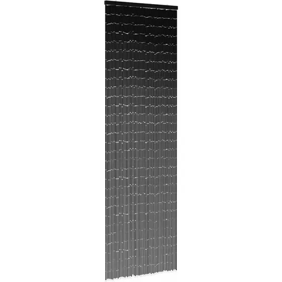 vidaXL Insektgardin Bambus 56x185 cm Mørkegrå