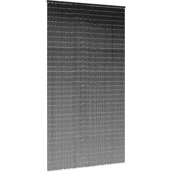 vidaXL Insektgardin Bambus 120x220 cm Mørkegrå