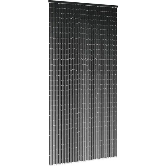 vidaXL Insektgardin Bambus 100x220 cm Mørkegrå