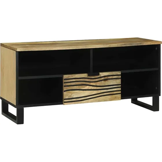 vidaXL TV Skab med Skuffe Brun 105 x 33 x 46 cm Konstrueret Træ