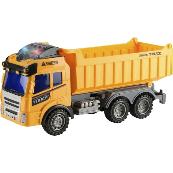 Dump Truck 1:14 med lyd og lys og tippelad