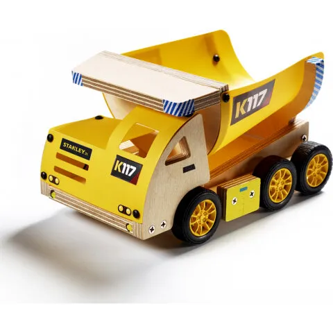 Stanley Junior Byg Selv Dump Truck - Træbyggesæt