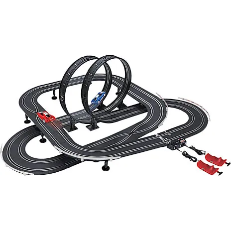 Car Mania racerbane med 2 Ford slotbiler - fra 8 år