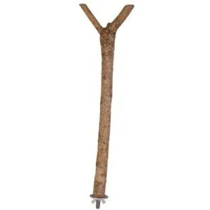 Trixie Siddepind Y-formet naturtræ Ø18mm 35 cm