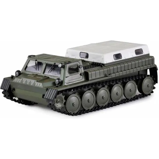 Amewi 1:16 RTR båndet militærbil (olivengrøn/hvid)