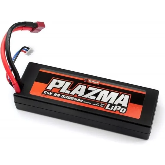 HPI HP160161 Plazma 7.4V 5300mAh 40C LiPo (Deans)