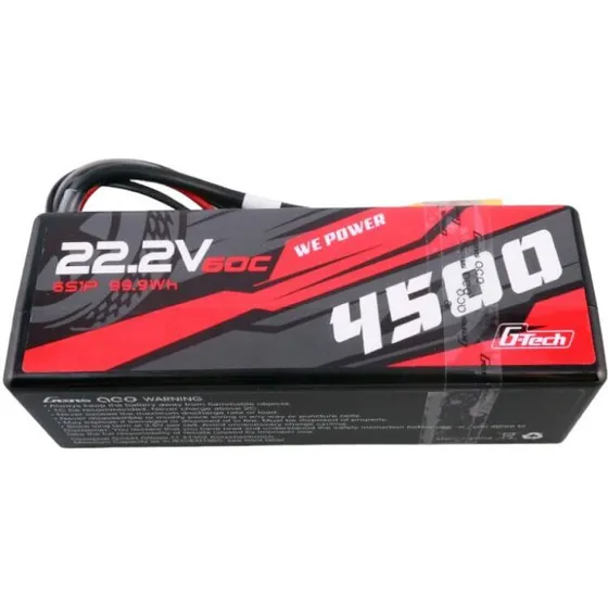 Gens ace G-Tech 4500mAh 6S LiPo 22.2V 60C Hardcase (XT90)