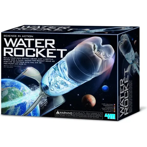 4M Science in Action Vandraket – Byg og affyr selv