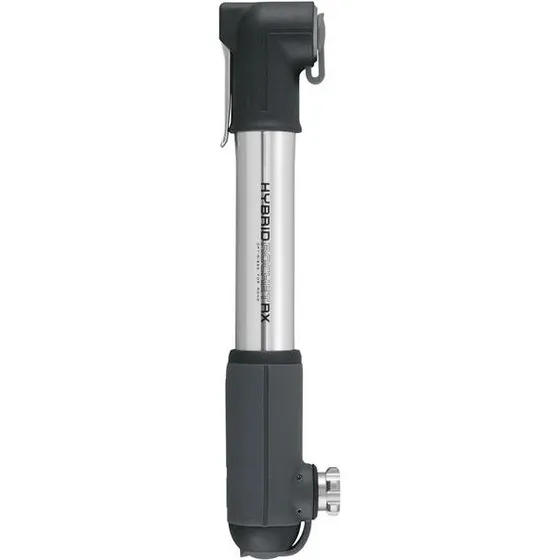Topeak HybridRocket RX mini- og CO2-pumpe, grå/sølv