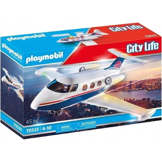 PLAYMOBIL Charterfly 70533 – Privat jet, 45 dele (4-10 år)