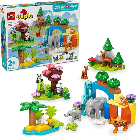 LEGO DUPLO 10446 3-i-1 vilde dyrefamilier