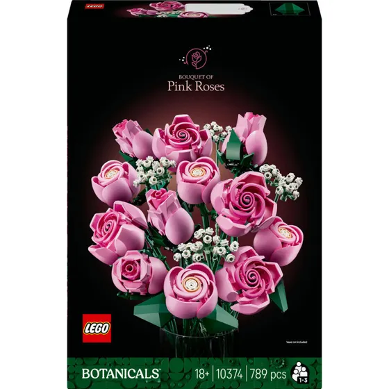 LEGO Botanicals 10374 Buket af pink roser