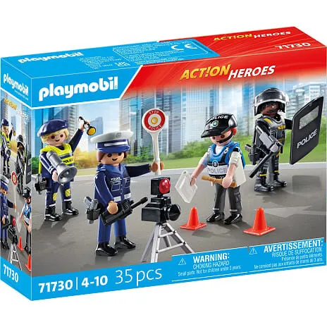 Playmobil 71730 politisæt - 35 dele (fra 4 år)