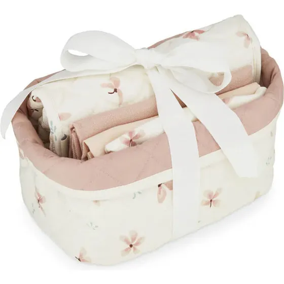 Cam Cam Babygavesæt, lille – Windflower Creme