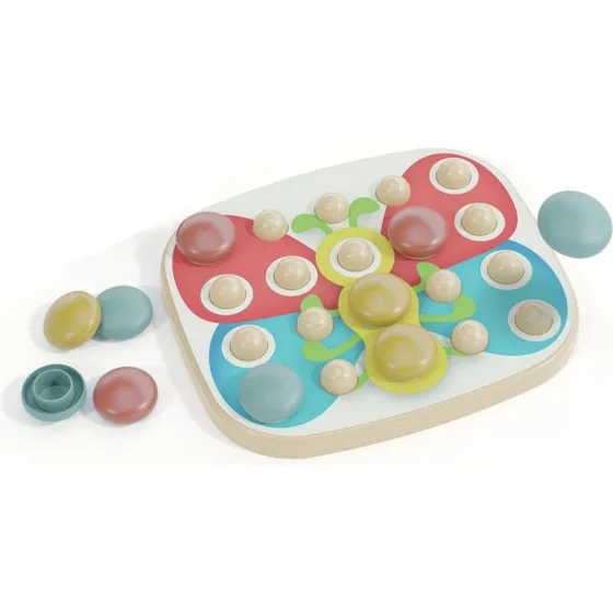 Quercetti Fantacolor Baby stiftmosaik 28 dele – 100% bioplast