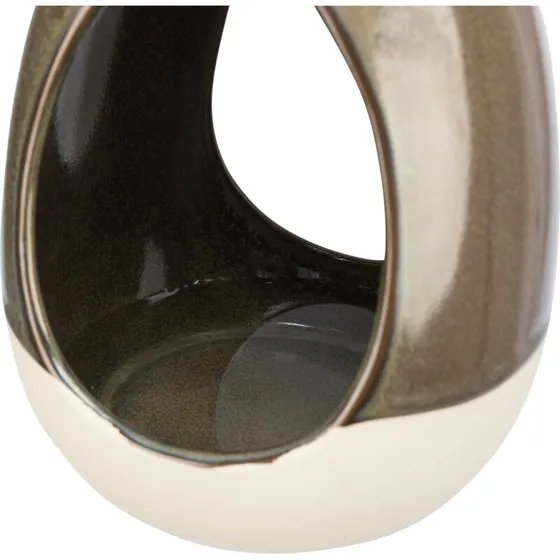 Trixie hængende vandskål i keramik 150 ml Ø12×16 cm, grøn