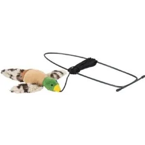 Trixie Flyvende fugl kattelegetøj med catnip 13 cm