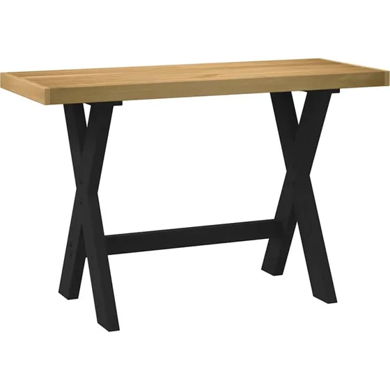 vidaXL Noain X-formede ben 120x50x75 cm massivt fyrretræ