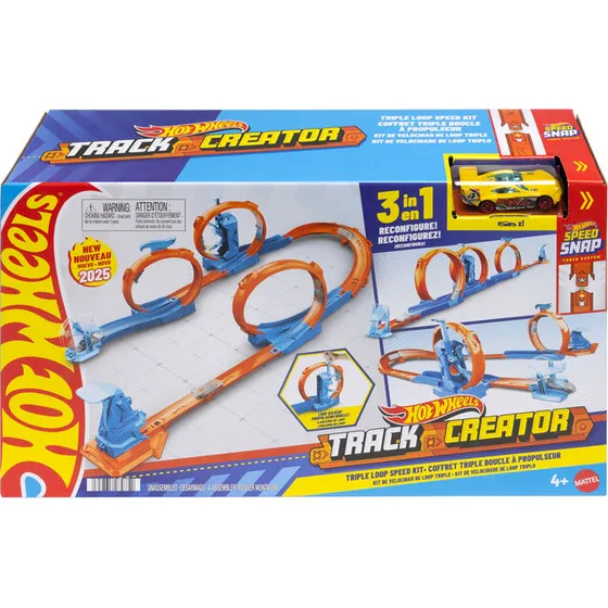 Hot Wheels Track Creator Triple Loop Frenzy