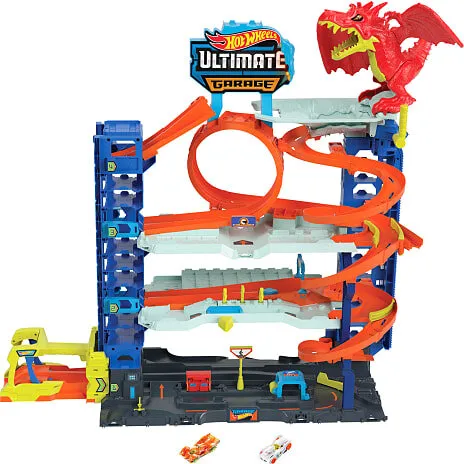Hot Wheels City Ultimate parkeringshus – plads til over 50 biler