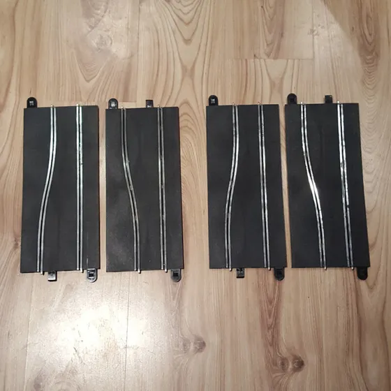 Scalextric C8246 1:32 Side Swipe Straight 350 mm (4 stk)