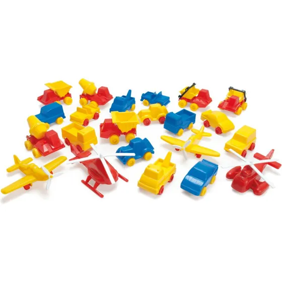 Dantoy Biler og Fly, 22 stk. – Svanemærket legetøj