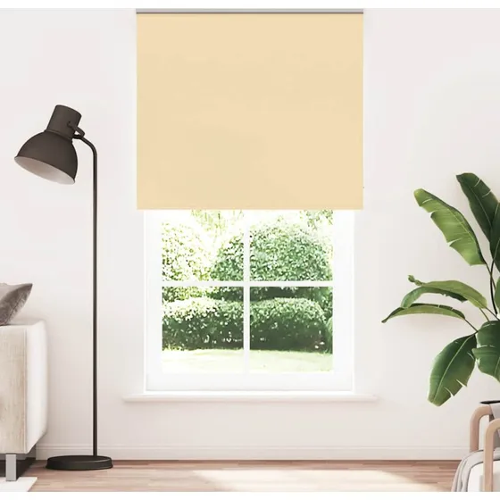 vidaXL Rullegardin Mørklægning 120x210 cm, 116,6 cm stofbredde, polyester
