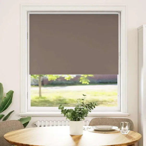 vidaXL Rullegardin Mørklægning 95x130 cm, 100% Polyester