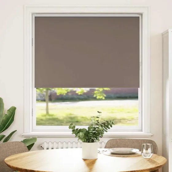 vidaXL Rullegardin Mørklægning 115x150 cm, 100% Polyester