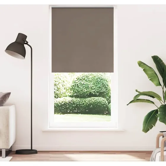 vidaXL Rullegardin Mørklægning 115x210 cm, 100% Polyester