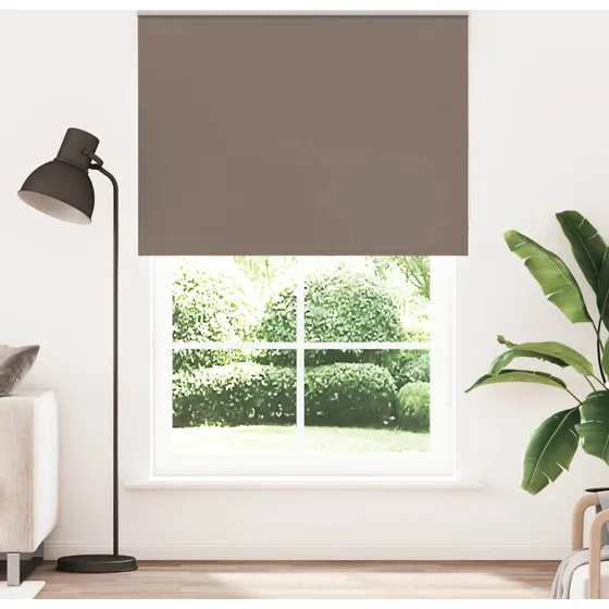 vidaXL Rullegardin Mørklægning 165x210 cm, 100% Polyester