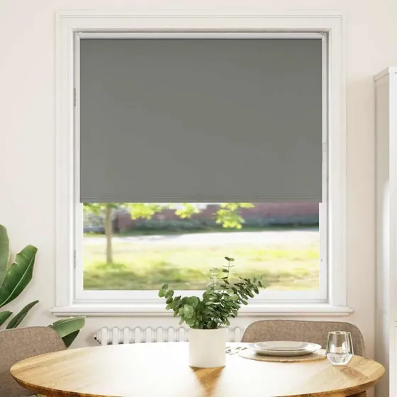 vidaXL Rullegardin Mørklægning 115x130 cm, 100% Polyester