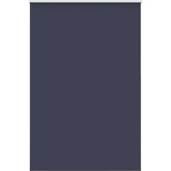 vidaXL Rullegardin Mørklægning 150x230 cm, 146,6 cm stofbredde, polyester, marineblå