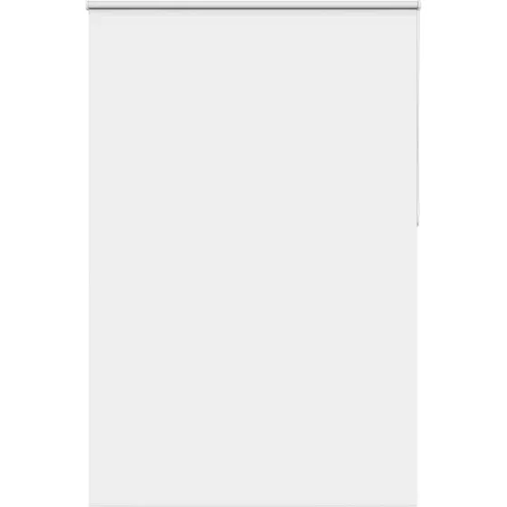 vidaXL Rullegardin Mørklægning 150x230 cm, Hvid, 100% Polyester