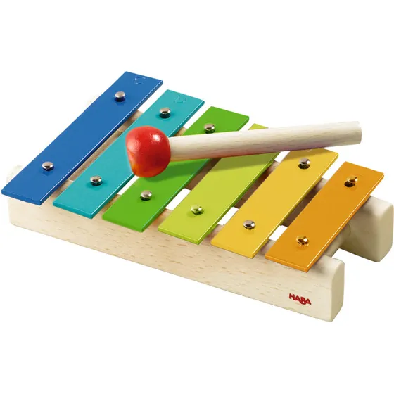 HABA Xylofon - Min første, 6 toner (17×12 cm)