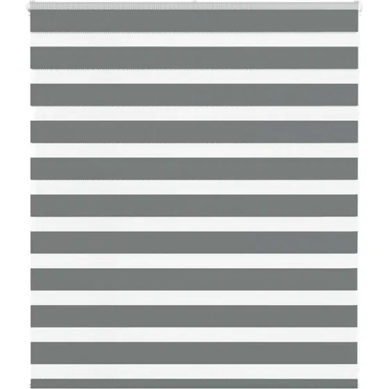 vidaXL Zebragardin mørkegrå 130x100 cm