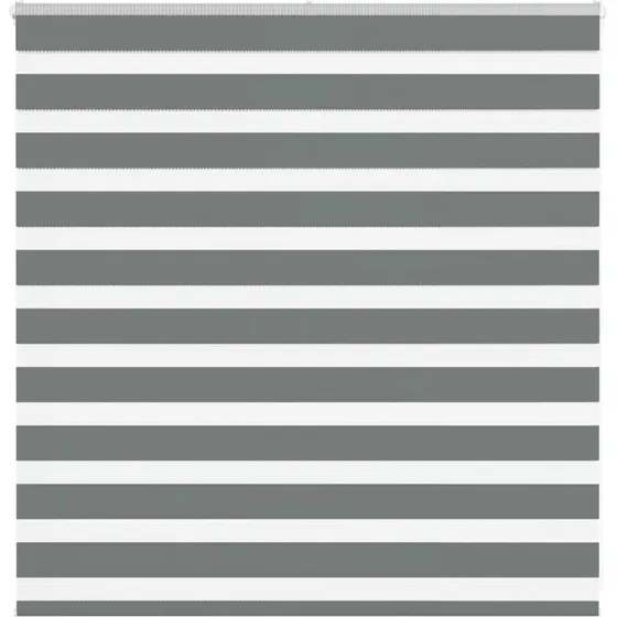 vidaXL Zebragardin Mørkegrå 140x100 cm