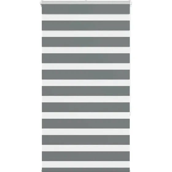 vidaXL Zebragardin mørkegrå 75x150 cm