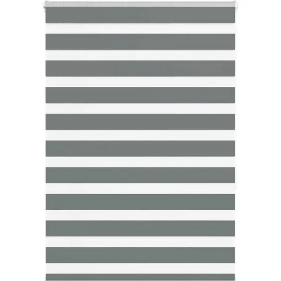 vidaXL Zebragardin mørkegrå 105x150 cm