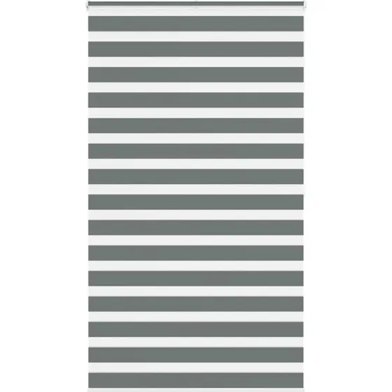 vidaXL Zebragardin Mørkegrå 120x200 cm