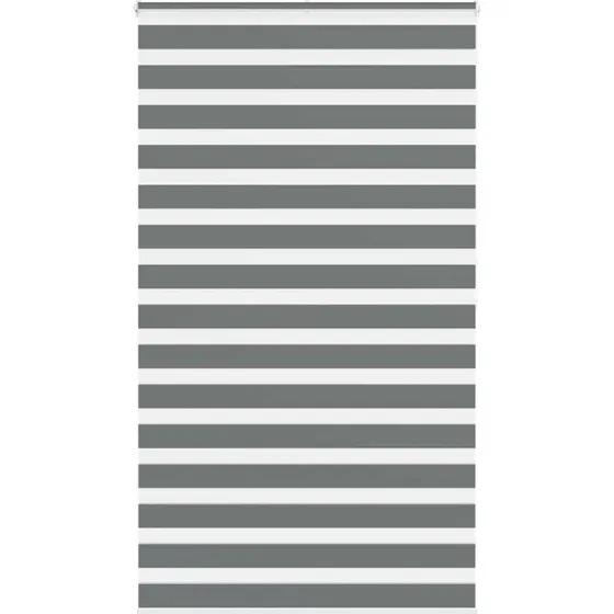 vidaXL Zebragardin Mørkegrå 130x200 cm