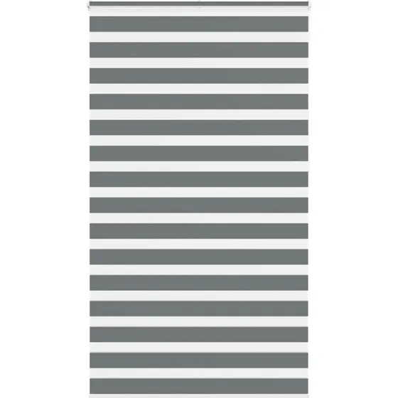 vidaXL Zebragardin Mørkegrå 125x230 cm