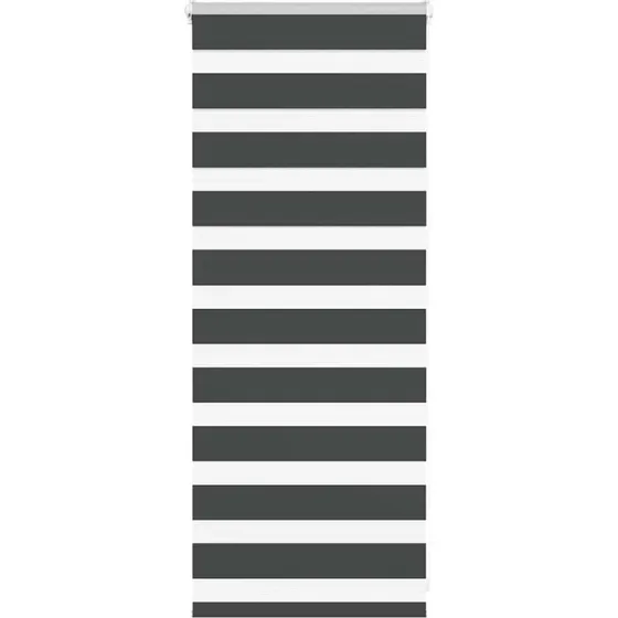 vidaXL Zebragardin Sort 60x100 cm, 55,9 cm bred, 100 % polyester