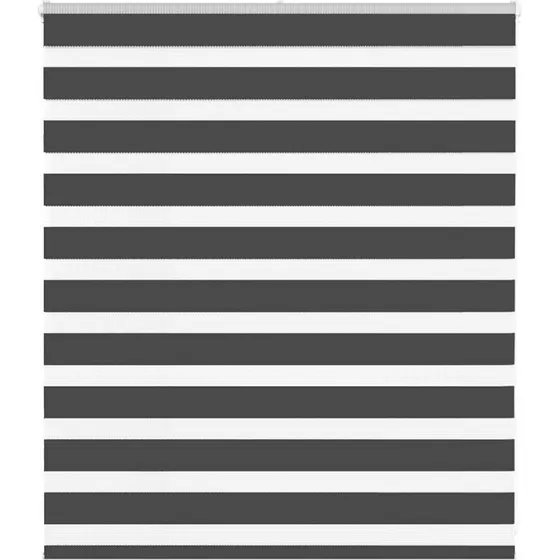 vidaXL Zebragardin Sort 130x100 cm, 100 % Polyester