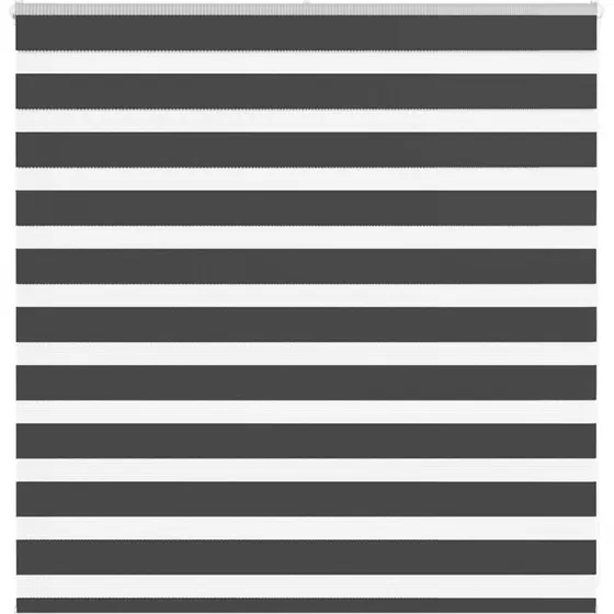 vidaXL Zebragardin 150x100 cm, sort, 100% polyester