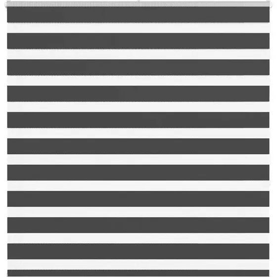 vidaXL Zebragardin Sort 150x150 cm, 100% Polyester