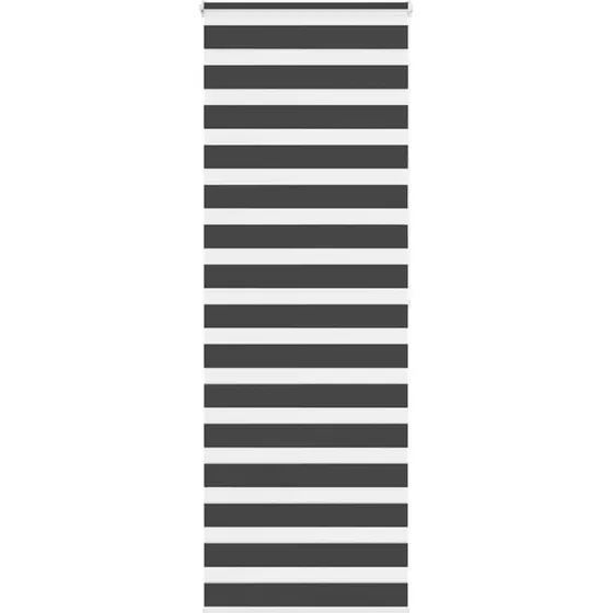 vidaXL Zebragardin Sort 90x200 cm